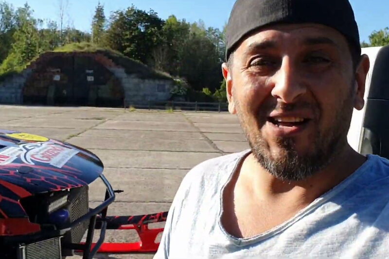 Mevlüt Erbay mit seiner S14 beim Drift-Training in Allstedt, 2020